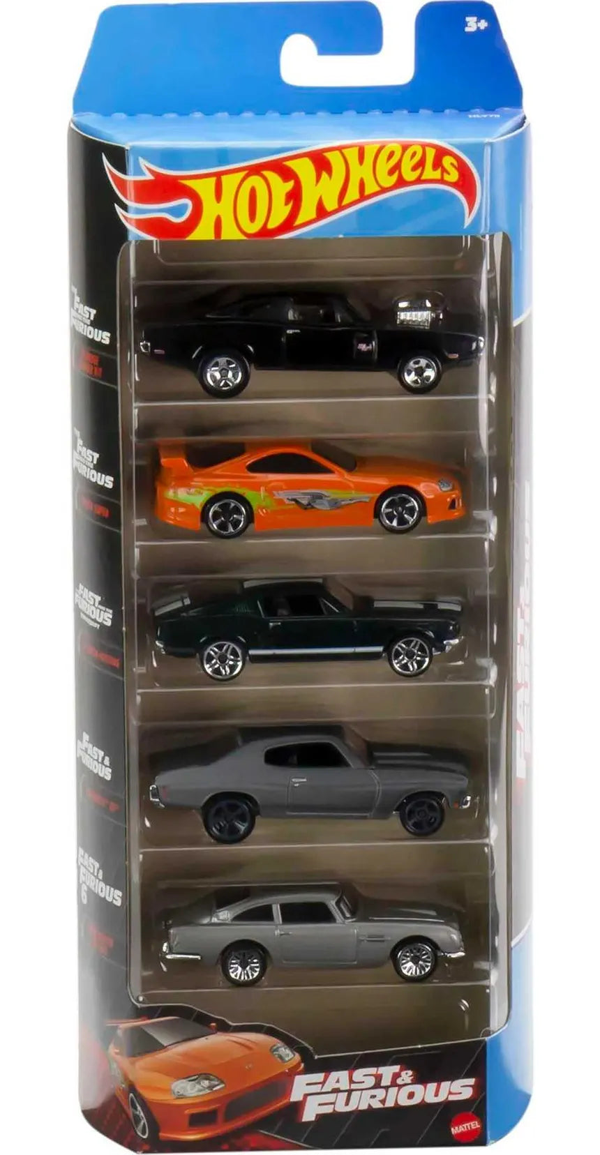 Hot Wheels Fast and Furious 5-Pack ( IMPORTED)