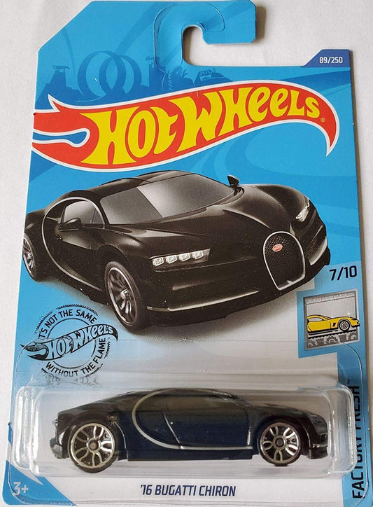 16 Buggati Chiron Black Us Card (IMPORTED)