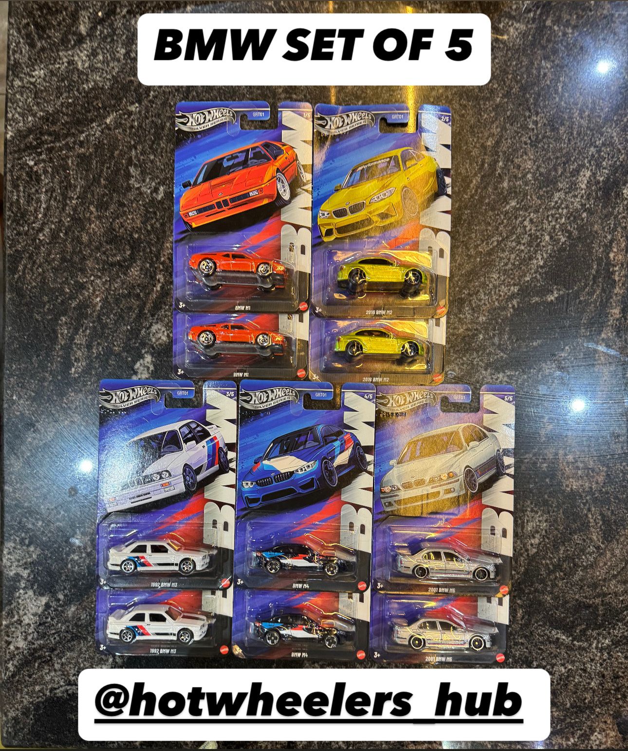 BMW SET OF 5